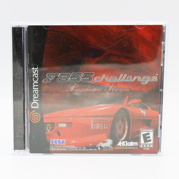 F355 Challenge Passione Rossa USA Game Complete In Box For Sega Dreamcast