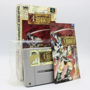 Feda The Emblem Of Justice JPN Game Complete In Box For Nintendo Super Famicom