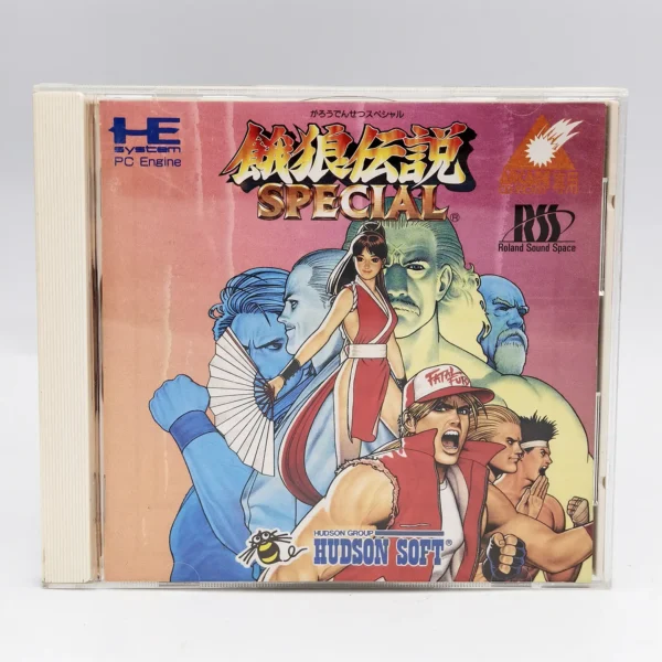 Fatal Fury Special JPN Game Complete In Box For NEC PC Engine CD