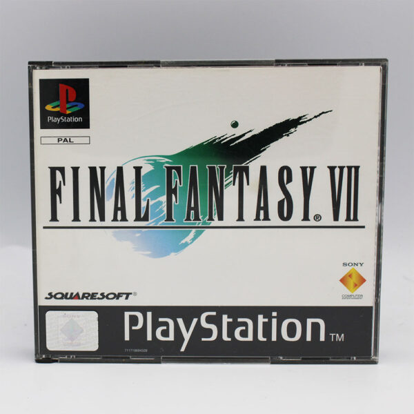 Final Fantasy VII PAL Game Complete In Box For Sony Playstation