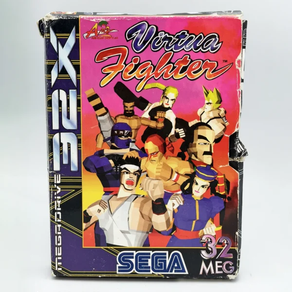 Virtua Fighter PAL Game Complete In Box For Sega 32X