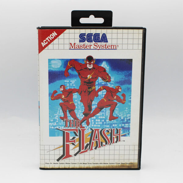 The Flash PAL Game Complete In Box For Sega Master System