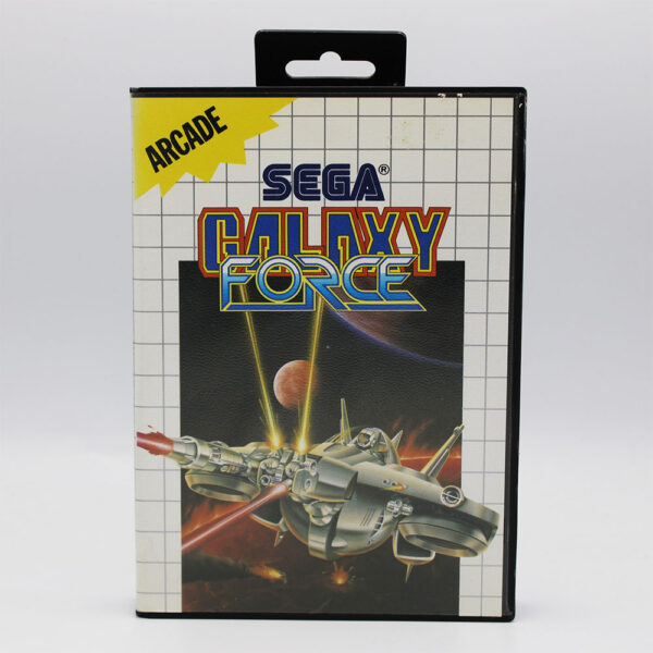 Galaxy Force PAL Game Complete In Box For Sega Master System