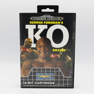 George Foreman’s KO Boxing PAL Game Complete In Box For Sega Mega Drive