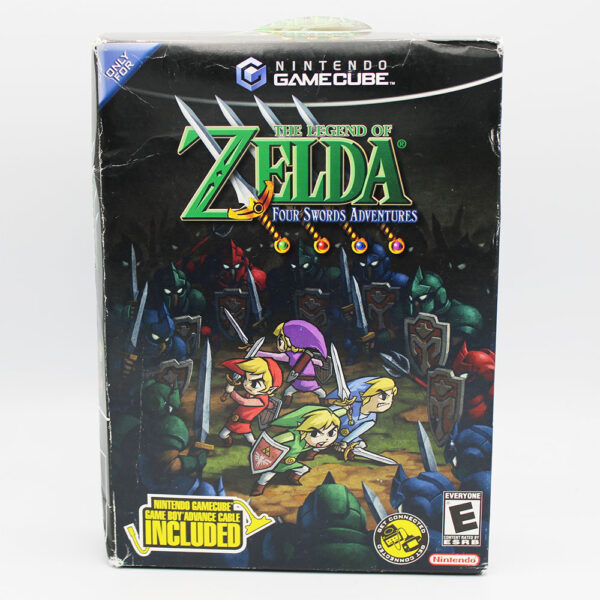 The Legend Of Zelda Four Swords Adventures New Sealed USA Game For Nintendo Gamecube