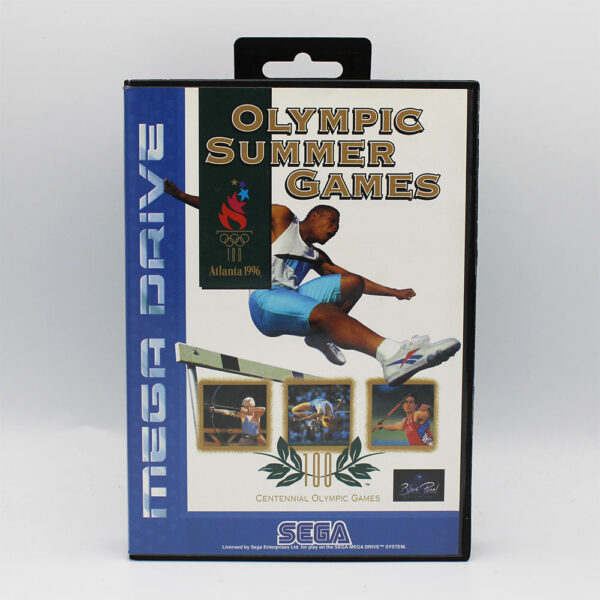 Olympic Summer Games PAL Game Complete In Box For Sega Mega Drive