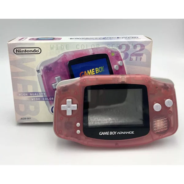 Nintendo Game Boy Advance GBA AGB-001 Pink Boxed JPN Console