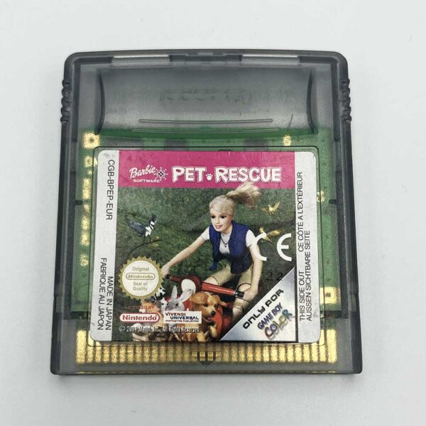 Barbie Pet Rescue Cart Only PAL For Nintendo Game Boy Color