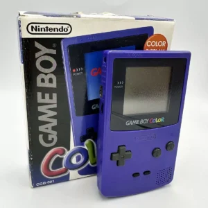 Nintendo Game Boy Color GBC CGB-001 Grape Boxed JPN Console