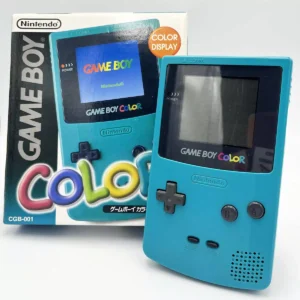 Nintendo Game Boy Color GBC CGB-001 Teal Boxed JPN Console