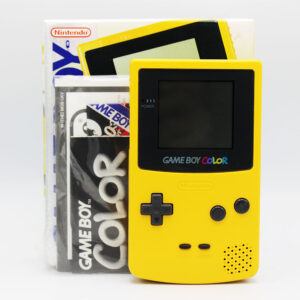 Nintendo Game Boy Color GBC CGB-001 Yellow Boxed PAL Console