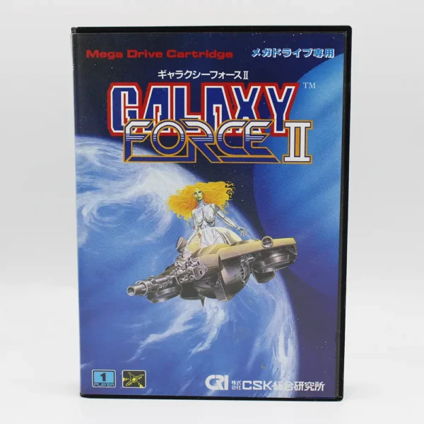 Galaxy Force II JPN Game Complete In Box For Sega Mega Drive