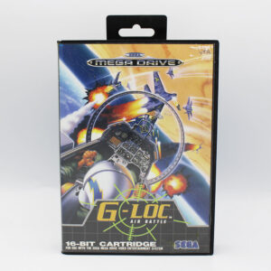 G-Loc Air Battle PAL Game Complete In Box For Sega Mega Drive