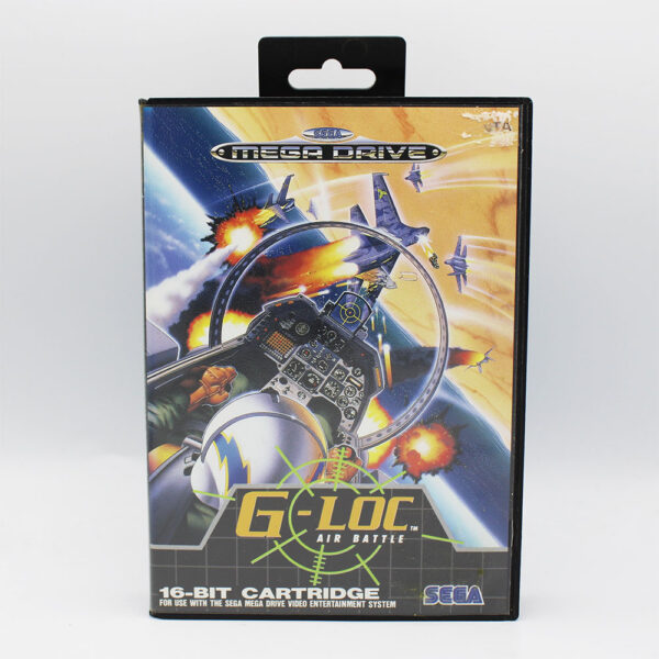 G-Loc Air Battle PAL Game Complete In Box For Sega Mega Drive