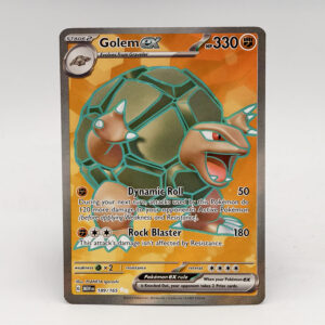 Golem EX 189/165 2023 151 Full Art Ultra Rare Holo Near Mint
