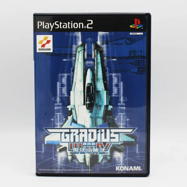 Gradius III and IV JPN Game Complete In Box For Sony PS2 Playstation 2