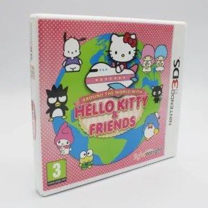 Around The World With Hello Kitty & Friends PAL Game Complete In Box For Nintendo 3DS