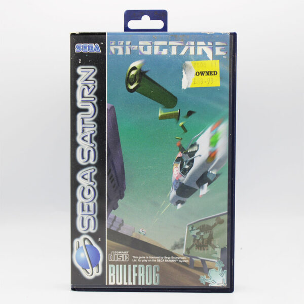 Hi-Octane PAL Game Complete In Box For Sega Saturn