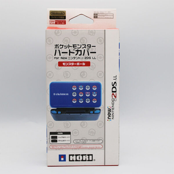 Pokemon Hard Cover Monster Ball Pattern For Nintendo 2DS LL