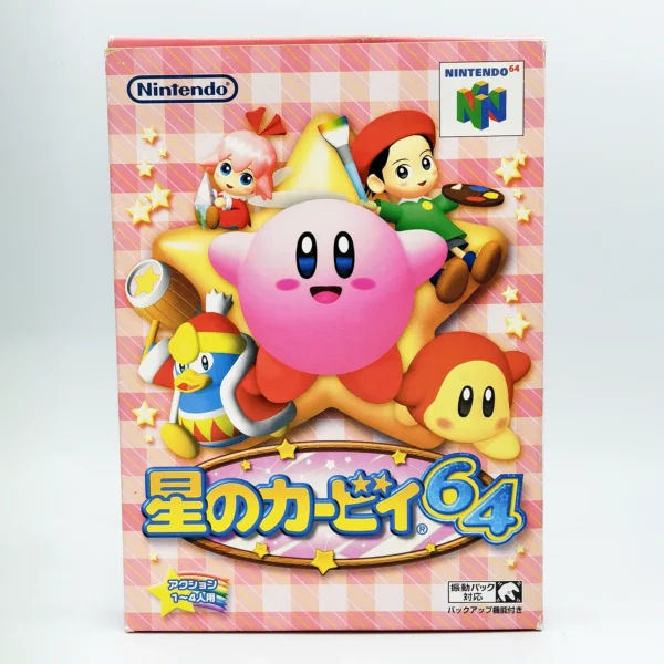 Hoshi No Kirby JPN Game Complete In Box For Nintendo N64