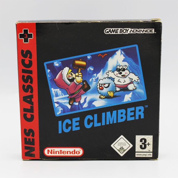 Ice Climber NES Classics PAL Game Complete In Box For Nintendo Game Boy Advance