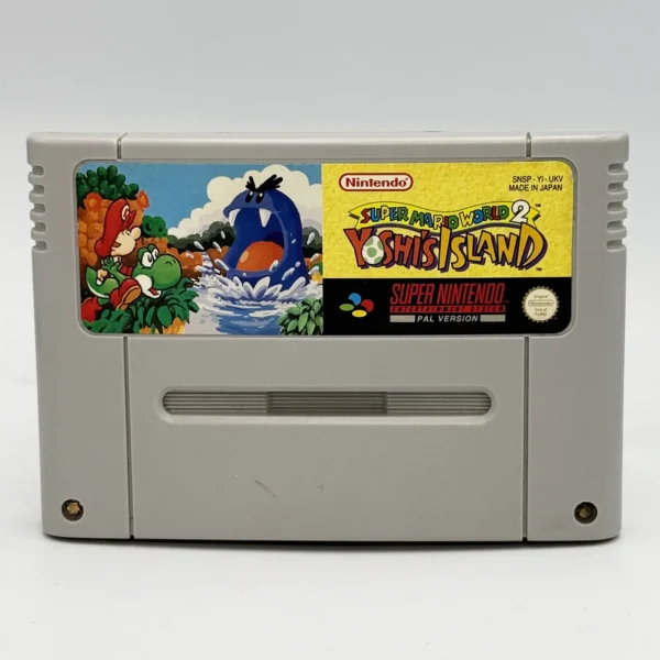 Super Mario World 2 Yoshi’s Island Game PAL Cart Only For Super Nintendo SNES