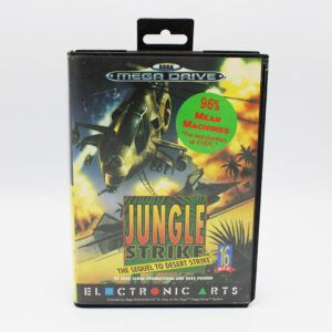 Jungle Strike PAL Game Complete In Box For Sega Mega Drive