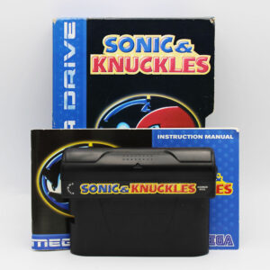 Sonic & Knuckles PAL Game Complete In Box For Sega Mega Drive