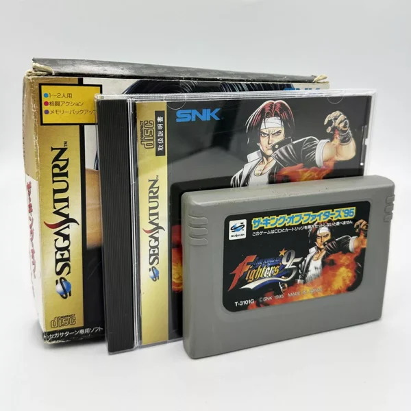 King Of Fighters 95 With RAM Cart JPN Game Complete In Box For Sega Saturn