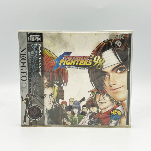 The King Of Fighters 98 JPN Game Complete In Box Sealed For SNK Neo Geo CD