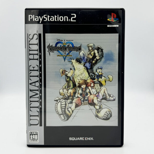 Kingdom Hearts Final Mix Ultimate Hits JPN Game Complete In Box For Sony PS2 Playstation 2