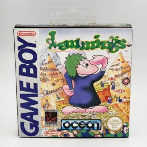 Lemmings PAL Game Boxed For Nintendo Game Boy