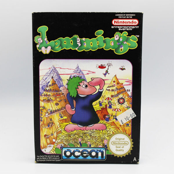 Lemmings PAL Game Complete In Box For Nintendo NES