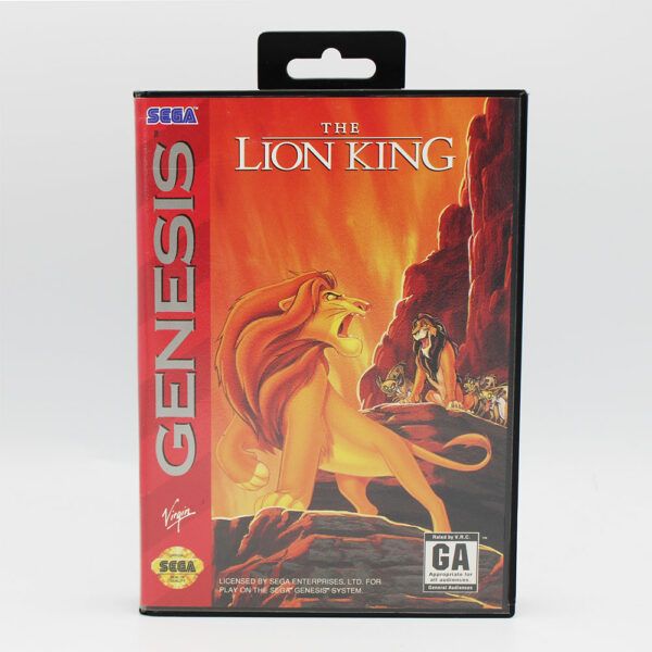 The Lion King USA Game Complete In Box For Sega Genesis