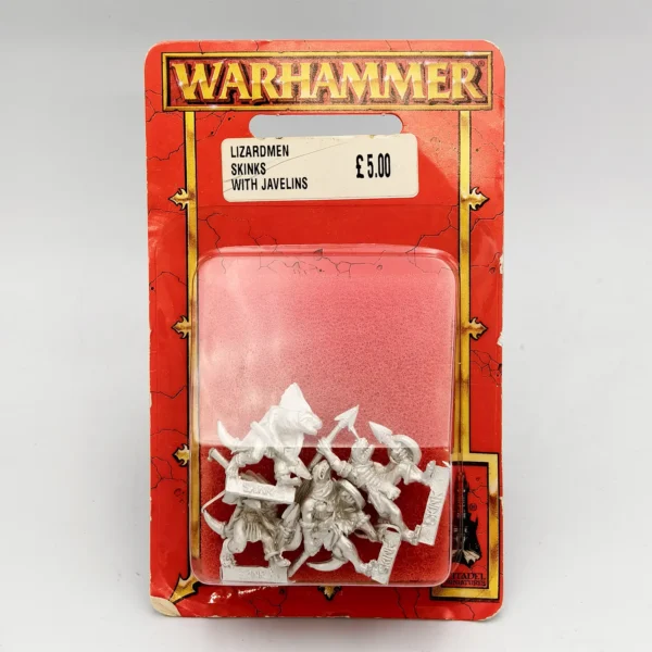 Warhammer Lizardmen Skinks With Javelins Miniature New Sealed