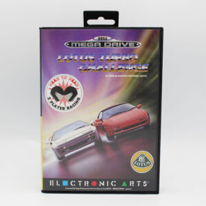 Lotus Turbo Challenge PAL Game Complete In Box For Sega Mega Drive