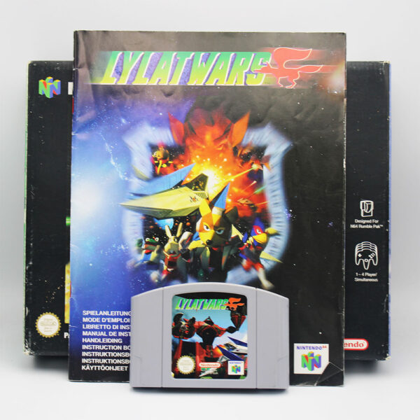 Lylat Wars PAL Game Complete In Big Box For Nintendo N64