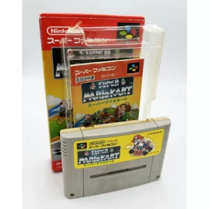 Super Mario Kart JPN Game Complete In Box For Nintendo Super Famicom