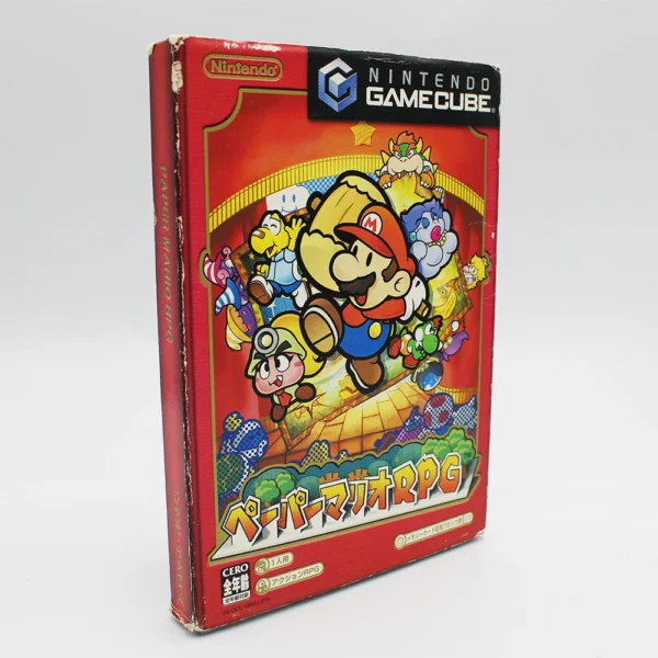 Paper Mario RPG JPN Game Complete In Box For Nintendo Gamecube