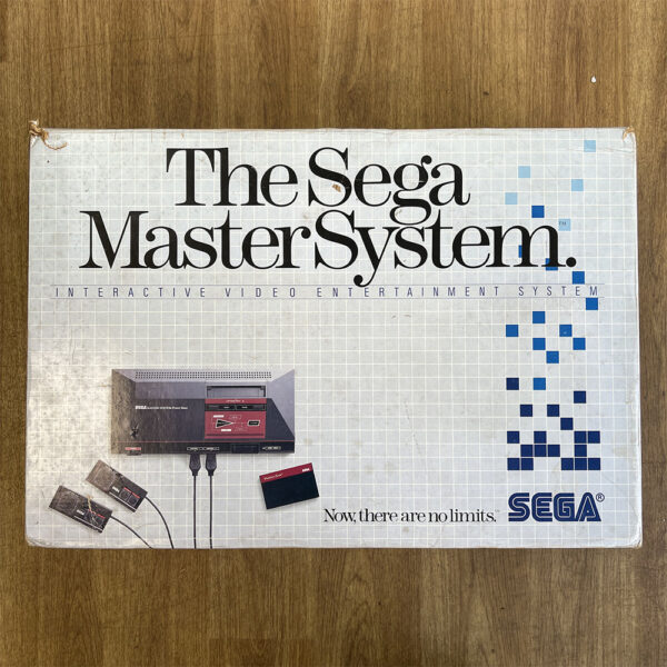 The Sega Master System With 2 Contollers Boxed PAL Console