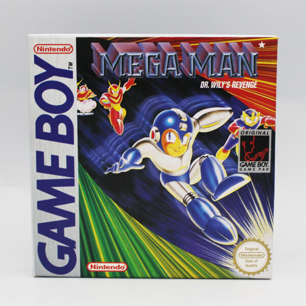 Mega Man Dr Wily's Revenge PAL Game Complete In Box For Nintendo Game Boy