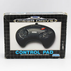 Official 1650-50 Controller PAL Boxed For Sega Mega Drive (Red Start Button)