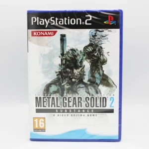 Metal Gear Solid 2 Substance PAL Game Complete In Box Sealed For Sony Playstation 2