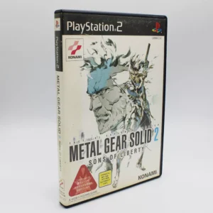 Metal Gear Solid 2 Sons Of Liberty JPN Game Complete In Box For Sony PS2 Playstation 2