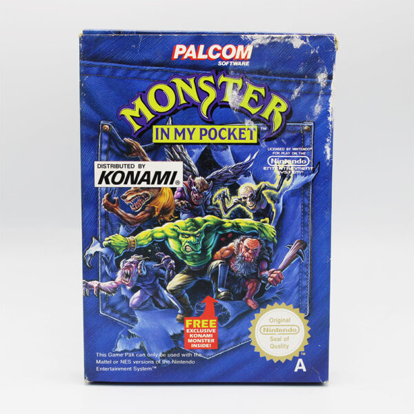 Monster In My Pocket PAL Game Complete In Box For Nintendo NES