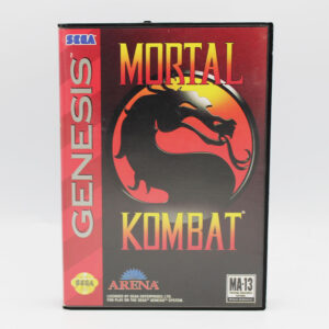 Mortal Kombat USA Game Complete In Box For Sega Genesis