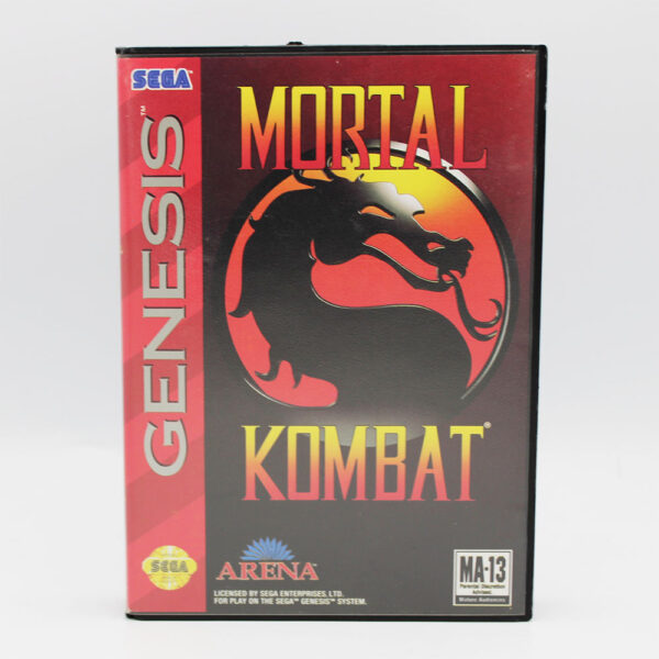 Mortal Kombat USA Game Complete In Box For Sega Genesis