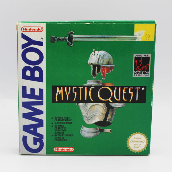 Mystic Quest PAL Game Complete In Box For Nintendo Game Boy