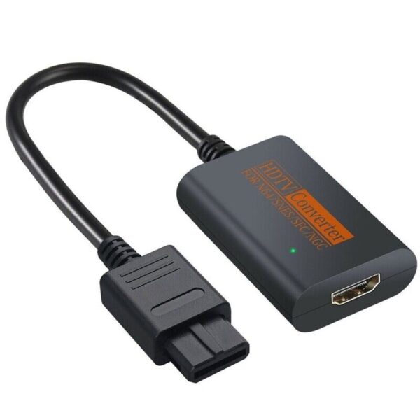Nintendo Gamecube / N64 / SNES / SFC 720P HDMI Converter Adapter Cable