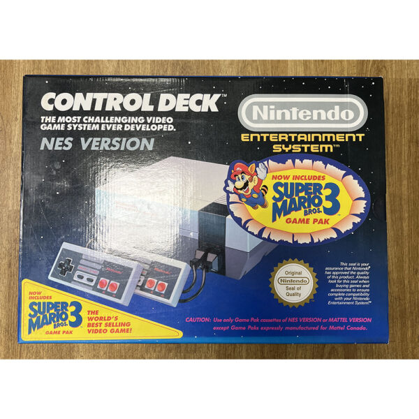 Nintendo NES Control Deck Super Mario Bros. 3 Edition Boxed PAL Console